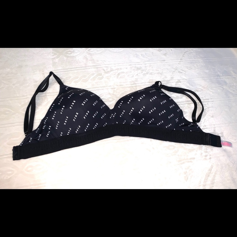 Pink bra